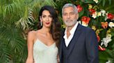 Amal Clooney wears two sequin party dresses in one evening