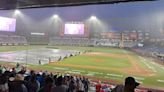 Lluvia impide conclusión del tercer juego de la Serie del Rey 2024