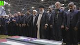 Ayatollah weeps over Hamas boss' coffin after ordering ‘strike on Israel’
