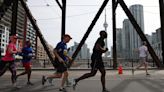 Toronto Marathon runners, prepare accordingly. It’s going to be wet and windy, possibly with thunder