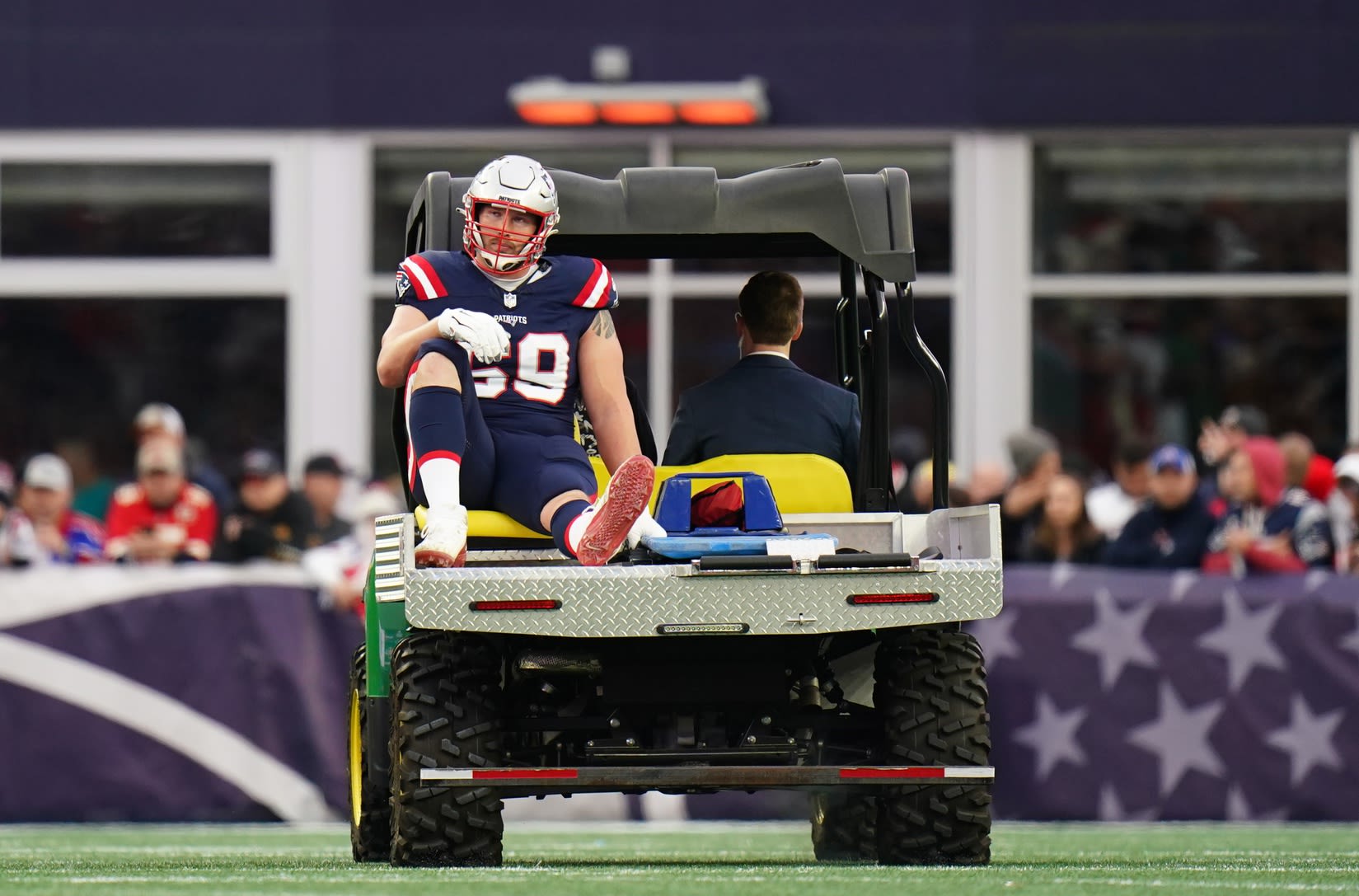 Report: Patriots G Cole Strange could be out until middle of the season