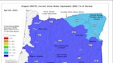 Capa de nieve en montañas de Oregon se dispara a niveles más altos desde el 2008