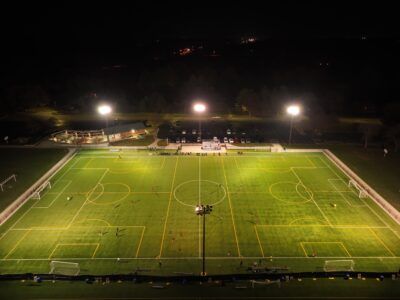 Gigantic sinkhole swallows soccer field in Illinois