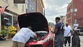 Petersburg: Kitten hitches ride under Maserati hood, community unites to rescue her