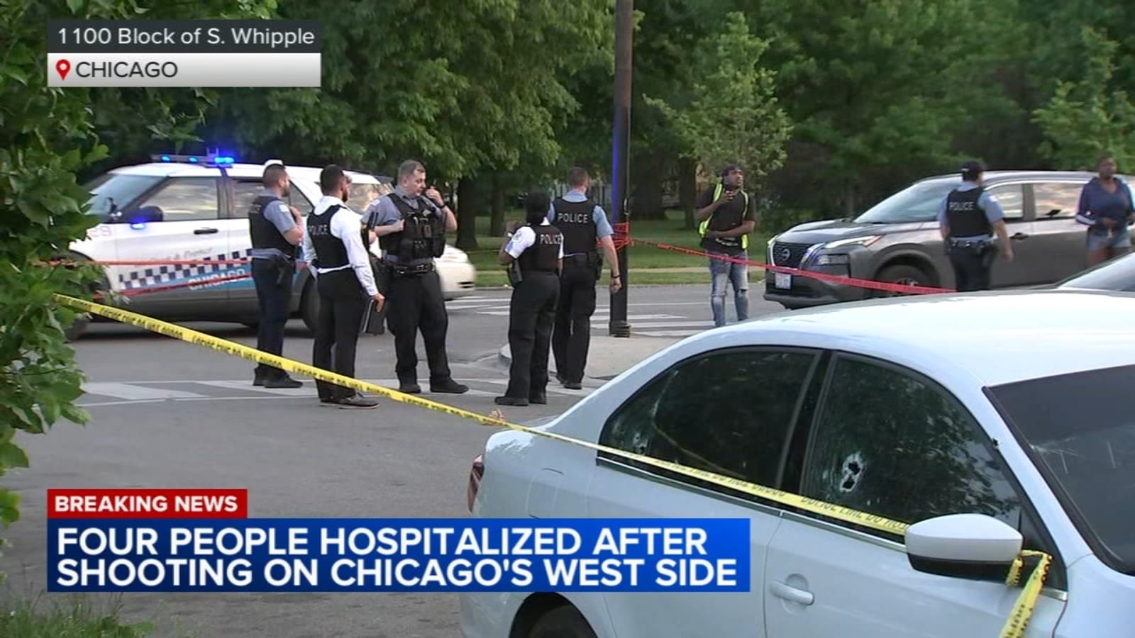 4 men injured, 2 seriously, in Lawndale shooting: Chicago police