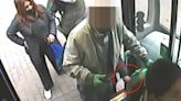 Moment pickpocket sneaks bundle of cash out vulnerable pensioner's bag