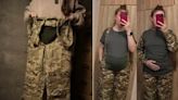 Pregnant Ukrainian soldiers are requesting special uniforms to fit their growing bellies as they continue to serve for up to 7 months into their pregnancies