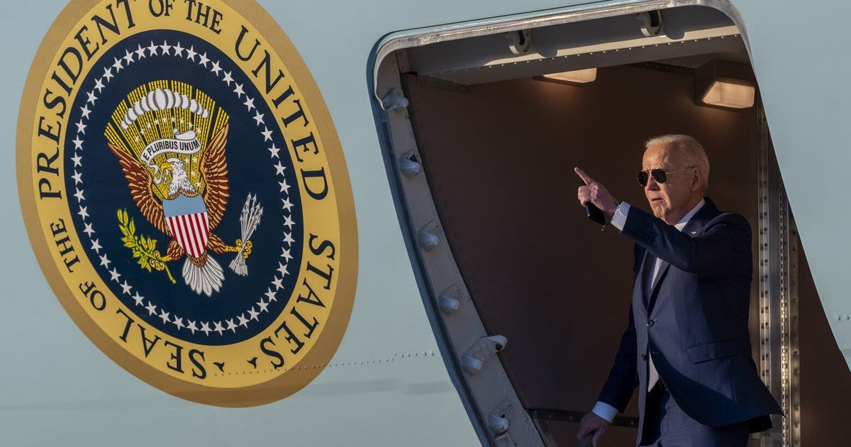 Biden arrives for Seattle-area visit. What to know about traffic closures.