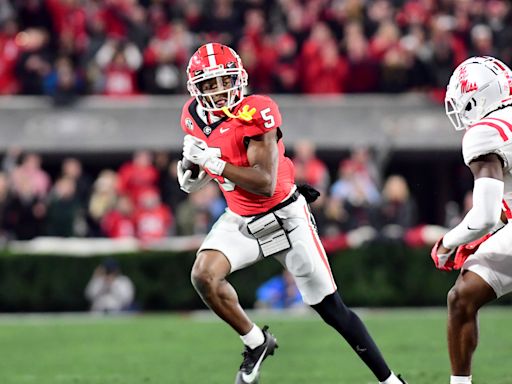 Georgia dismisses WR Rara Thomas after arrest on multiple charges