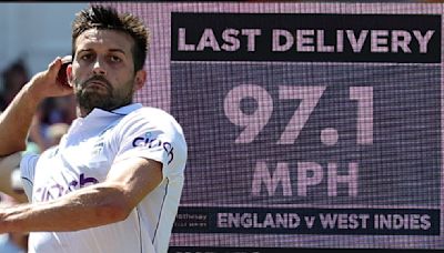 ENG vs WI: Mark Wood bowls fastest Test over by England bowler at home, records 156.26 kmph ball
