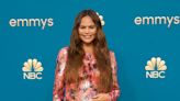 Chrissy Teigen shares new images of her growing baby bump