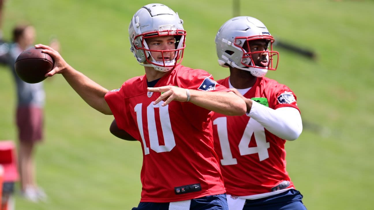 'I sound like I know what I'm doing': Where has Patriots QB Drake Maye made strides this spring?