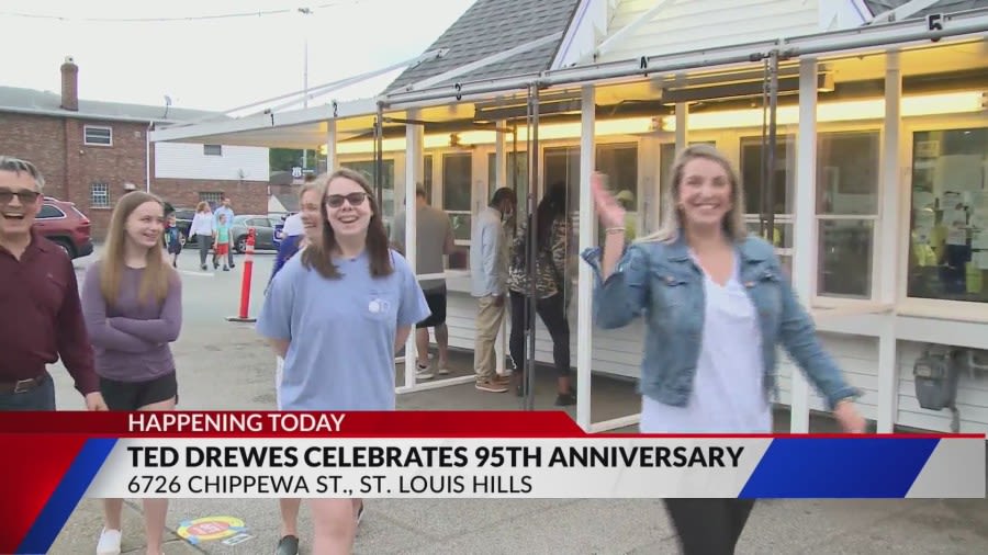 Celebrate Ted Drewes birthday with 95 cent custard cones & party