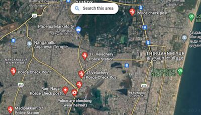 Chennai Residents Turn To Google Maps to Evade Traffic Police Checks
