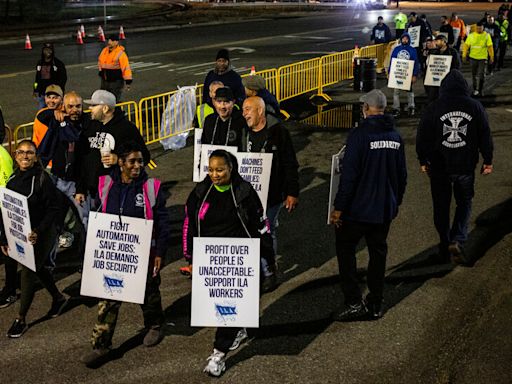 Port Workers Strike on East and Gulf Coasts