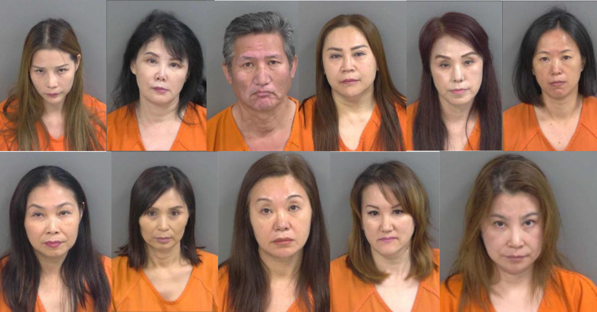 11 arrested in Collier County massage parlor bust
