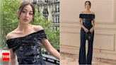 TWICE's Jihyo turns heads at Paris fashion show in stunning off-shoulder outfit | - Times of India