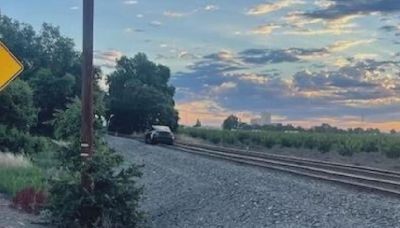 Tesla travels onto train track in Woodland. Was it a driver or autopilot issue?