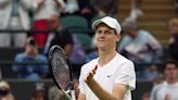 Sinner subdues feisty Hanfmann to advance at Wimbledon