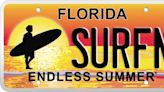What is the most popular specialty license plate in Florida in 2023? (Hint: surf's up)
