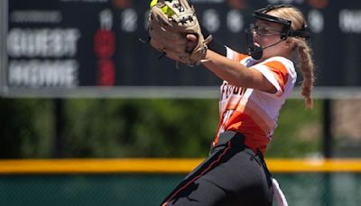 Softball scoreboard July 14