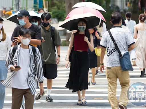 水氣增加高溫略降「2地區仍熱至36度」 颱風麗琵對台影響曝光