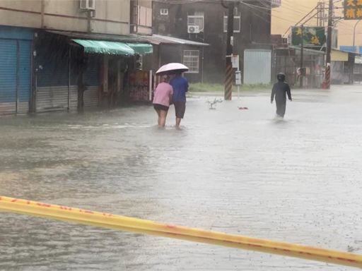 凱米颱風外圍環流挾雨勢 全台「9縣市」發布豪大雨特報