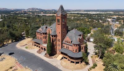 Once-abandoned castle looms over a small California town. Its story is spooky and redeeming