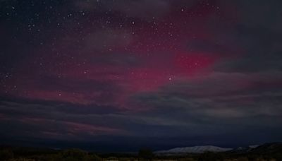 Así captaron la aurora boreal en Bariloche