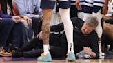 Timberwolves Head Coach Chris Finch Hurt After Mid-Game Collision with Player