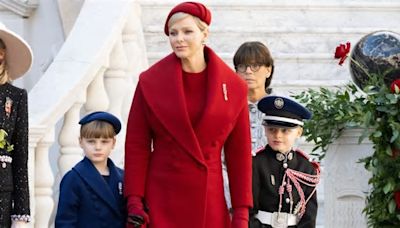 La sorprendente fórmula de estilo que Charlene de Mónaco sigue para aparecer con sus hijos en público