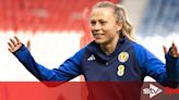 Claire Emslie bags brace in Scotland’s weather-delayed victory over Slovakia