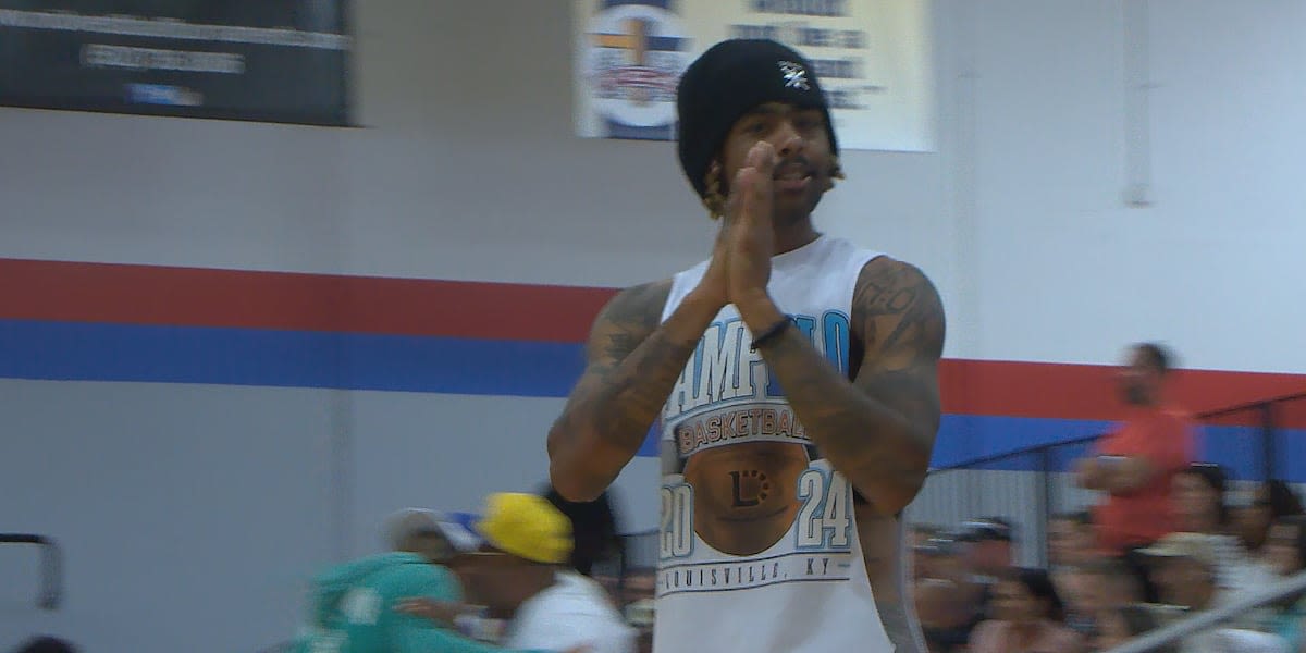 D’Angelo Russell summer camp wraps up with celebrity basketball game