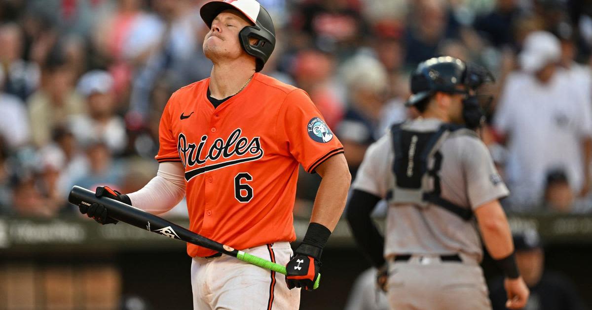 Baltimore Orioles lose to NY Yankees, 6-1, for first AL East series defeat since early 2023