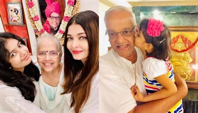 Aishwarya Rai Bachchan Remembers 'Darling Daddy-Ajja' On His Death Anniversary, Drops Pic With Mom, Aaradhya