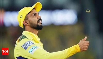 'Dew is not a factor, doesn't matter if we bat or ball,' says CSK's Ruturaj Gaikwad after Rajasthan Royals opt to bat first | Cricket News - Times of India