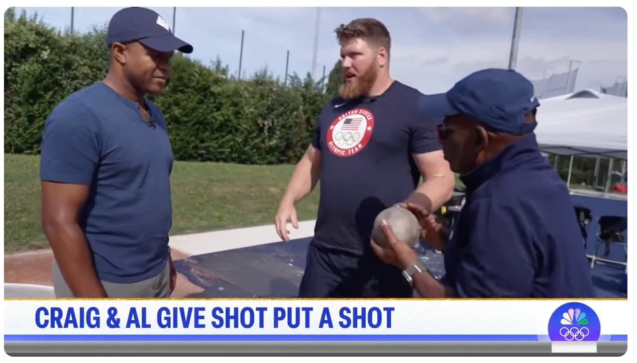 Oregon-raised Olympics champ Ryan Crouser gives ‘Today’ show hosts a shot put lesson: Watch