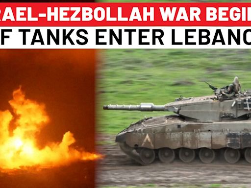 Israeli Tanks & Troops Enter Lebanon As IDF Begins Ground Ops Aimed At Hezbollah; ‘Won’t Occupy…’