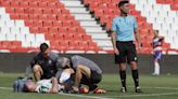 José Antonio Martínez, acalambrado, podría llegar al partido ante el Sanluqueño