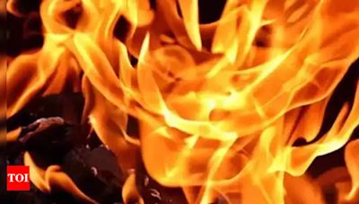 Fire breaks out in 'illegal' paper godown in east Delhi, 1 dead | Delhi News - Times of India