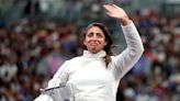 Fencer wins match at the Olympic Games while SEVEN months pregnant