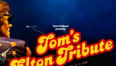 Tom's Elton Tribute in San Diego at Brooks Theater 2024