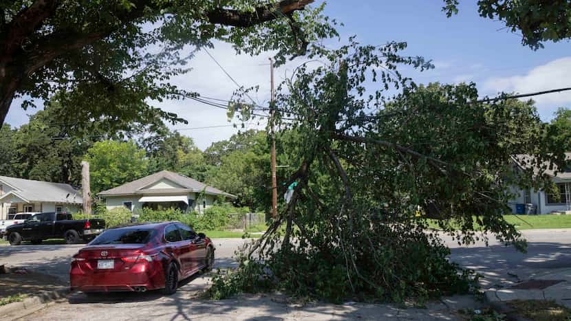 Dallas storm clean up could take at least a month as power outages continue, city says