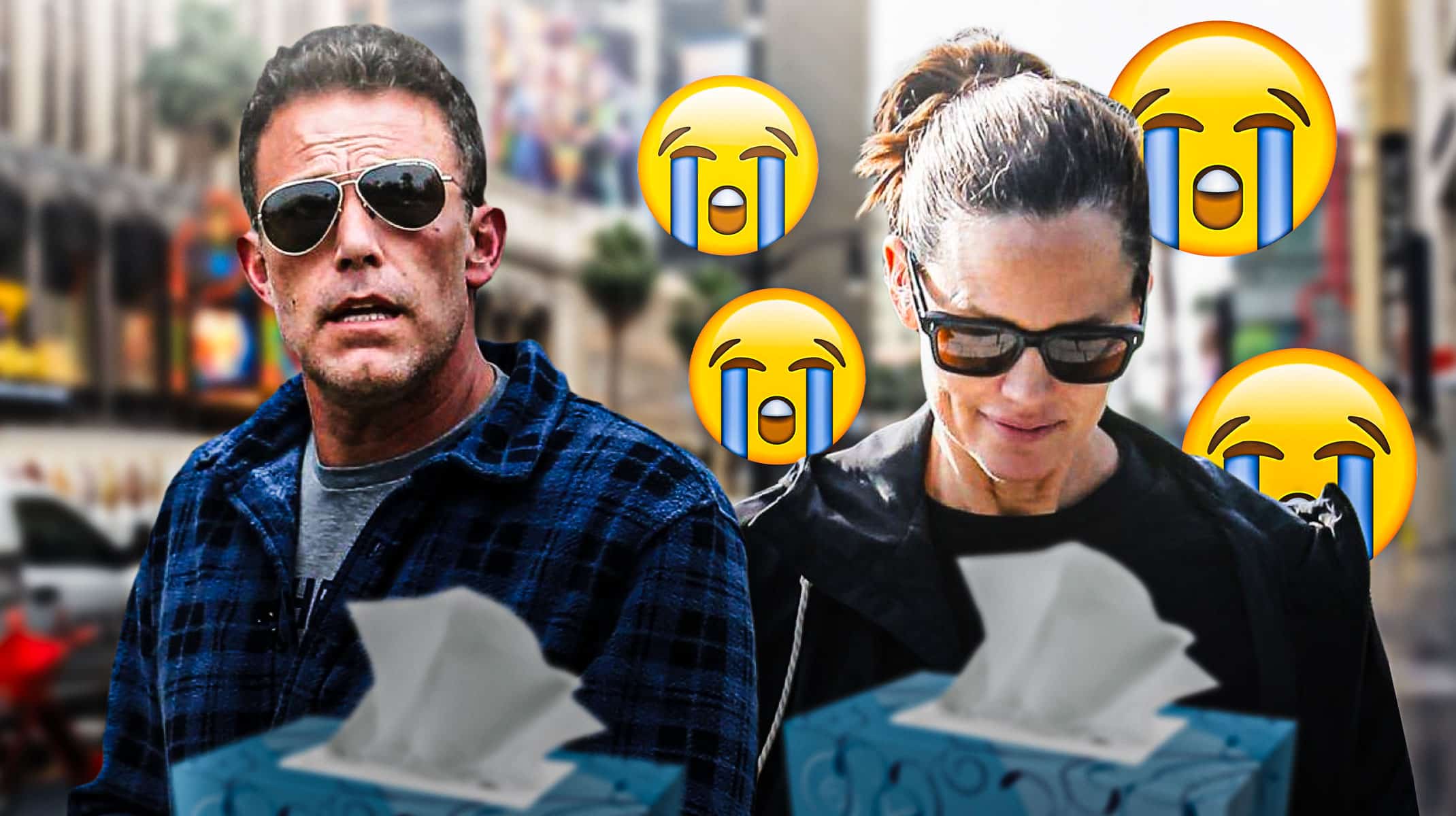 Jennifer Garner gets emotional, but not about Ben Affleck's rumored divorce