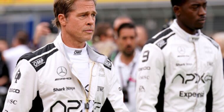 Brad Pitt stages a Formula One racing comeback in first teaser for F1