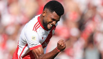 Miguel Borja y su cargada a Boca tras la eliminación de la Copa de la Liga, que le sacó una sonrisa a todo River