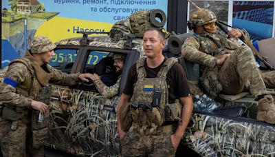 Russia pushes on key Ukraine city while Kyiv's Kursk incursion slows