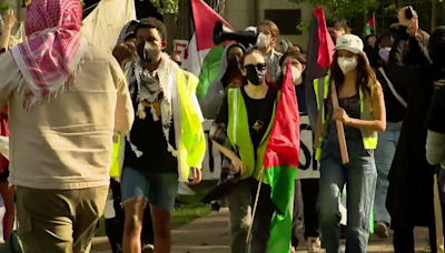 Pro-Palestinian protesters at University of Chicago, DePaul meet with school administrations