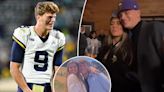 J.J. McCarthy parties with fiancée Katya Kuropas after Vikings’ pick in 2024 NFL Draft