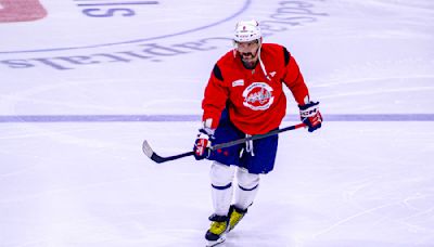 Alex Ovechkin Leaves Ice Minutes After Start Of Capitals Informal Skate